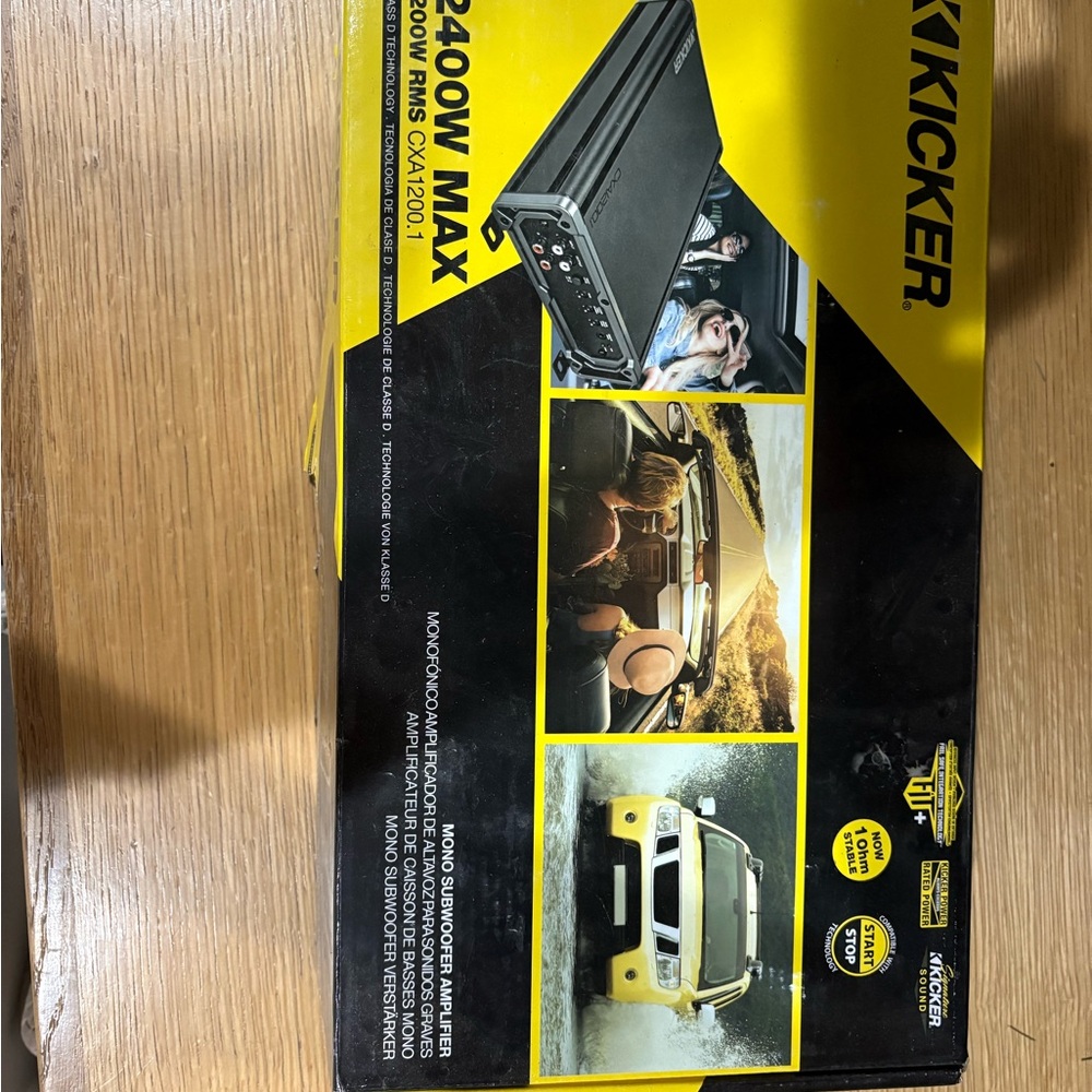 Kicker 2400W Max Car Amplifier